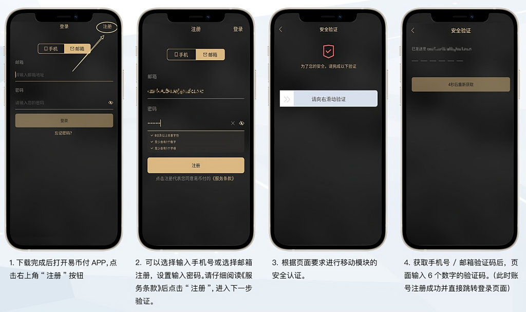 易币付使用教程-如何买卖USDT插图1